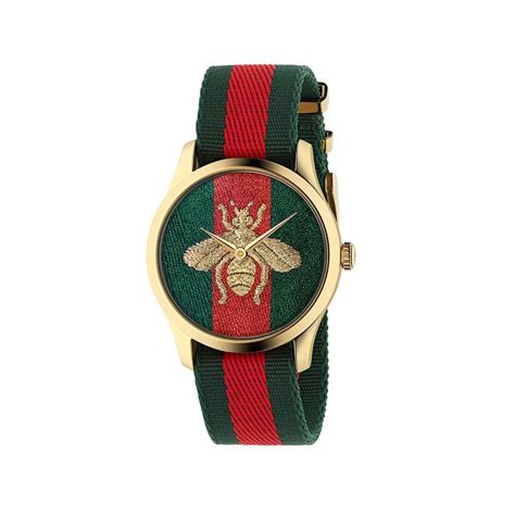 gucci bee watch green